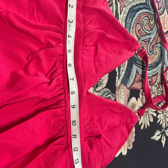 Charming Red Halter Dress - Picture 2 of 2